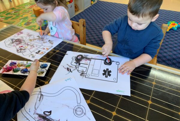 First Responders in Dolphins room at Bright Kids ELC in Nerang