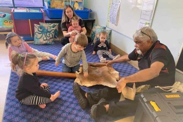 Aboriginal program, Empowering Our Youth program at Bright Kids ELC with Uncle Allen Tradional Custodian, Aboriginal program, Empowering Our Youth program at Bright Kids ELC with Uncle Allen