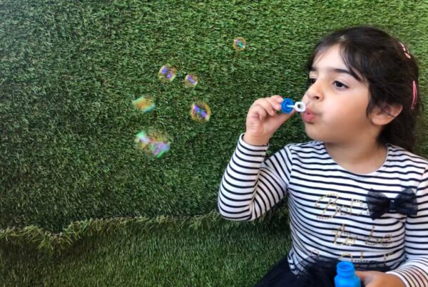 Mindful breath with Sea Turtles at Bright Kids ELC in Nerang