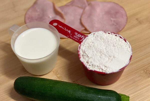 Ham and Zucchini pikelets made fresh onsite at Bright kids ELC in Nerang, best childcare centre, long daycare