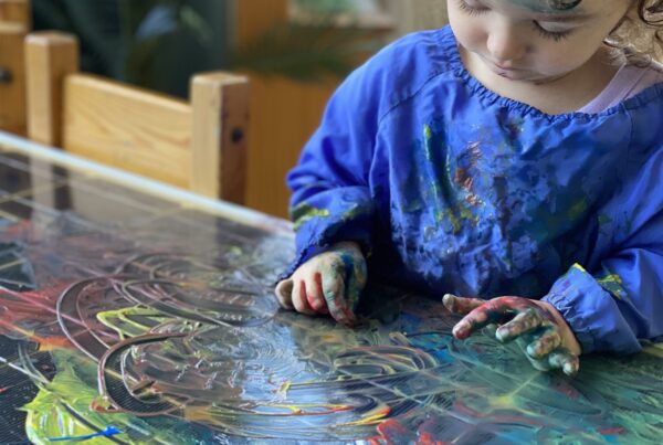 Sensory play in Dolphins at Bright Kids ELC Nerang, long daycare, best childcare centre gold coast