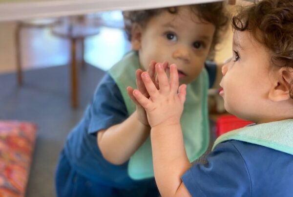 Awareness in babies Little Fish Room at Bright Kids ELC in Nerang, best childcare centre, long daycare