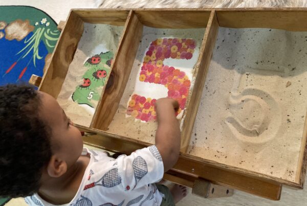 Numeracy in action in the snakes room at Bright Kids ELC in Nerang. long daycare, best childcare centre