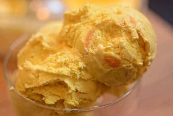 Homemade Mango Icecream made by onsite chef at Bright Kids ELC in Nerang, best childcare centre. long daycare