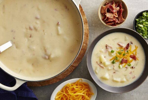 Potato and Bacon Soup made fresh, on-site at Bright Kids ELC in Nerang, best childcare centre, long daycare