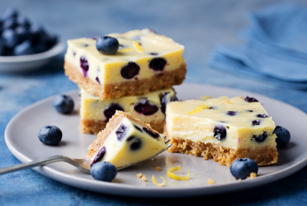 Frozen Yoghurt Blueberry Slice at Bright Kids ELC in Nerang best childcare centre long daycare centre