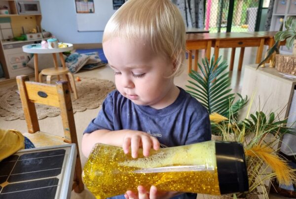 Sensory resources in dolphins room at Bright Kids centre in nerang best childcare centre long daycare