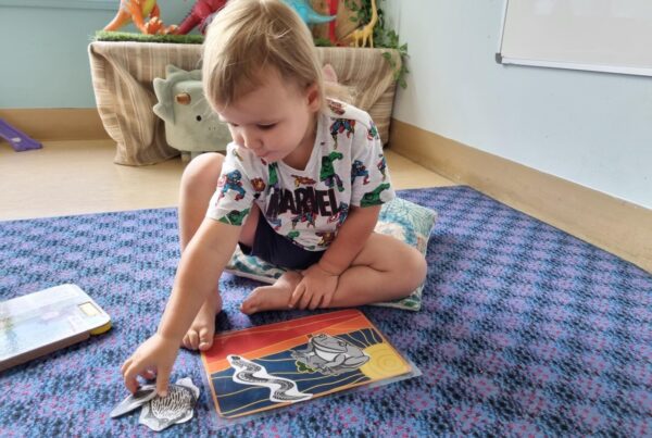 Learning through storytime in the dolphins room at bright kids centre in nerang best childcare centre long daycare