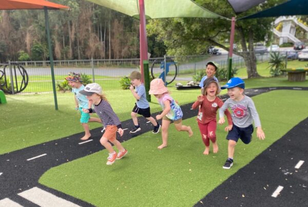 Free time gross motor play at Bright kids centre in Nerang best childcare centre long daycare