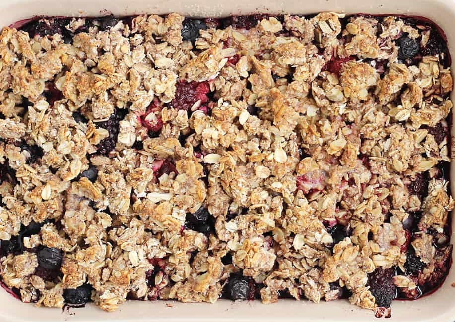 A Berry Yummy Crumble